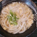 Hanamaru Udon - 生姜玉子あんかけ中