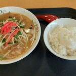 Gyouza No Oushou - 豚トロラーメンBセット