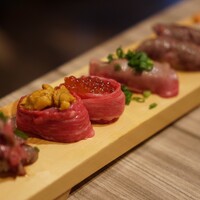 黄金出汁しゃぶと江戸前寿司 肉のあさつ 梅田お初天神店 - 