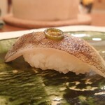 ともえ寿司 - メヒカリの炙り