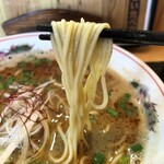 Shirunashi Tantanmen Togashi - 鶏白湯担々麵の麵