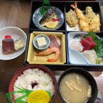かっすい亭 - かっすい弁当1,800円(税別) もらいに行くと10%引き
      