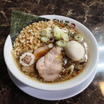 自家製麺 ら～めん かり屋 - 底引たまり 中華そば たぬきバージョン