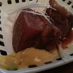 Izakayamaido - 豚角煮 \600　ちょっと食べたとこ笑