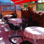 カフェドアンダニエルズ - テラス席