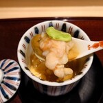 日本料理 柳燕 - 伊勢海老と雲丹の茶碗蒸し