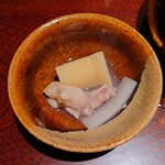 日本料理 柳燕 - 鹿島の蛤、鹿児島の筍、独活