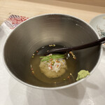 築地すし Omakase - 白子のなめろう