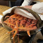 温石 - 暴れん棒な赤座海老さんたち。