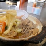 糸庄 - （2023/1月）もつ煮込みうどんの麺