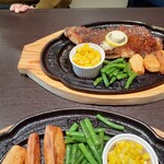 望月 - 五島牛のサーロインステーキ♪