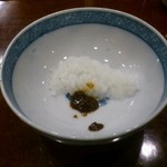 滋味 康月 - 近江米をおくどさんで炊かれたご飯