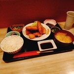 和心 かぎり - 鯖と鶏のフライ定食