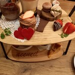 カフェ アクイーユ - 上段