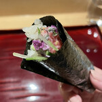 銀座 しのはら - 丸友さんの海苔が主役の手巻き