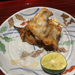 銀座 しのはら - 追加のふぐの唐揚げ