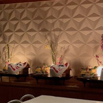 銀座 しのはら - 八寸の準備が進みます