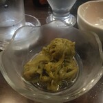 季節田舎料理 宝 - 蕗の酢漬け