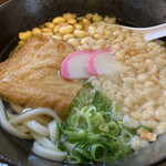 島の駅 豆ヶ島 - キツネ狸うどん