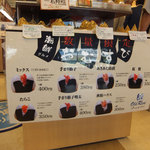 中身によって値段が違います。