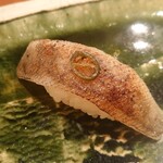 ともえ寿司 - メヒカリの炙り