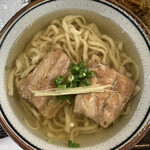 ちょーでーぐぁ - 本ソーキすば 750円