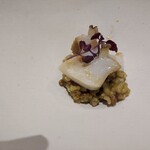 馳走西健一 - アワビ　玄米入りリゾット