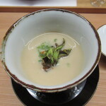 一本杉 川嶋 - 白子　フキノトウ　粕汁