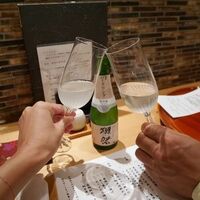 日本料理 つるま - 獺祭スパークリング