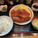 西麻布 三河屋 - 三河屋(ミックス定食)