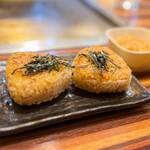 お好み焼 きじ - 焼おにぎり