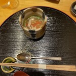 鮨 功 - 鮟鱇のスープ