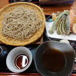 玄庵 檜原 - 野菜天せいろ