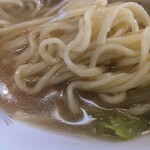 195997233 - 中太ストレート麺。麺は柔かめ(⁠◡⁠ ⁠ω⁠ ⁠◡⁠)