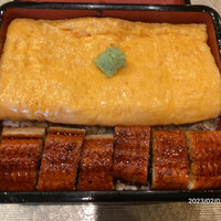 うなぎ 海雲 - 出汁巻きどーん！　うなぎも６切れ！