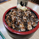 Ichikawa - 富津名物のはかりめ丼！
                      大量のアナゴさん
                      表面には焼き目、中はふっくら
                      タレは甘過ぎない大人な味わい