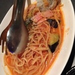 ちゅうらん - ナスとトマトのチーズパスタ