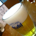 とん吉 - 生ビール中550円