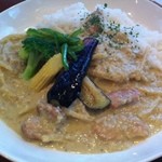 パレット814 - チキンのココナッツグリーンカレー（ライス）