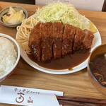 キッチン 高山 - ご飯はデフォで丁度良かった