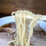 中華そば たてしな - 麺アップ