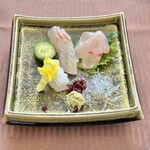 味美 神在 - 御造り３点盛