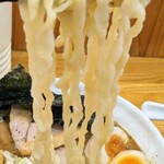 麺道 ゲンテン - ピンボケリフト、手もみ麺