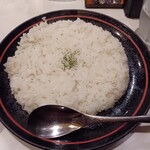 ひげ男爵 - ご飯普通盛り