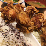 焼鳥のヒナタ - 若鶏の唐揚げ弁当 [おろしポン酢]