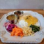 256nicom - curryハーフサイズ(スパイシーキーマ∔凄く辛いサバ)