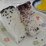 長浜ラーメン 一心亭 - おにぎり2個っす！