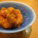 日本橋橘町　都寿司 - 塩雲丹