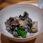 温石 - 意外なほど軽やかで、口に入れてアレッと意表。メチャクチャ美味しい。最高に美味しい♡