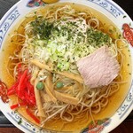中華そば志のぶ支店 - 冷やし中華